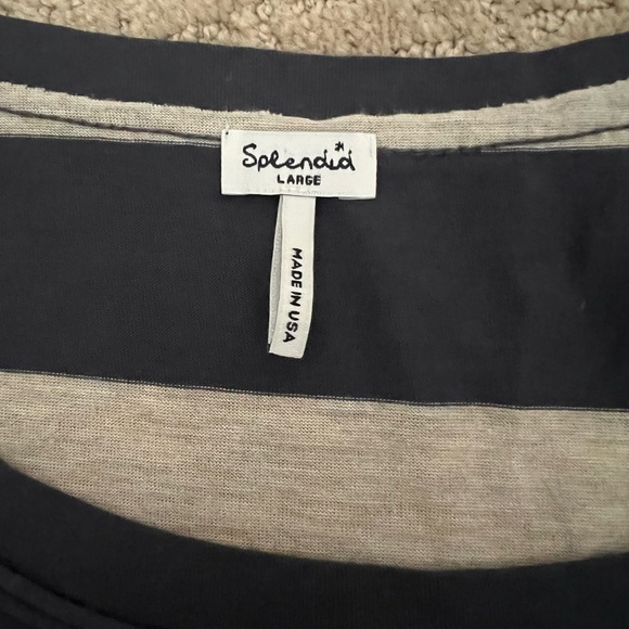 NWOT Splendid Striped Top - Picture 3 of 3
